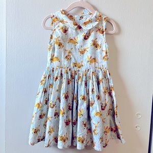 Morley For Kids Betty Bunny Blue Dress Size 4